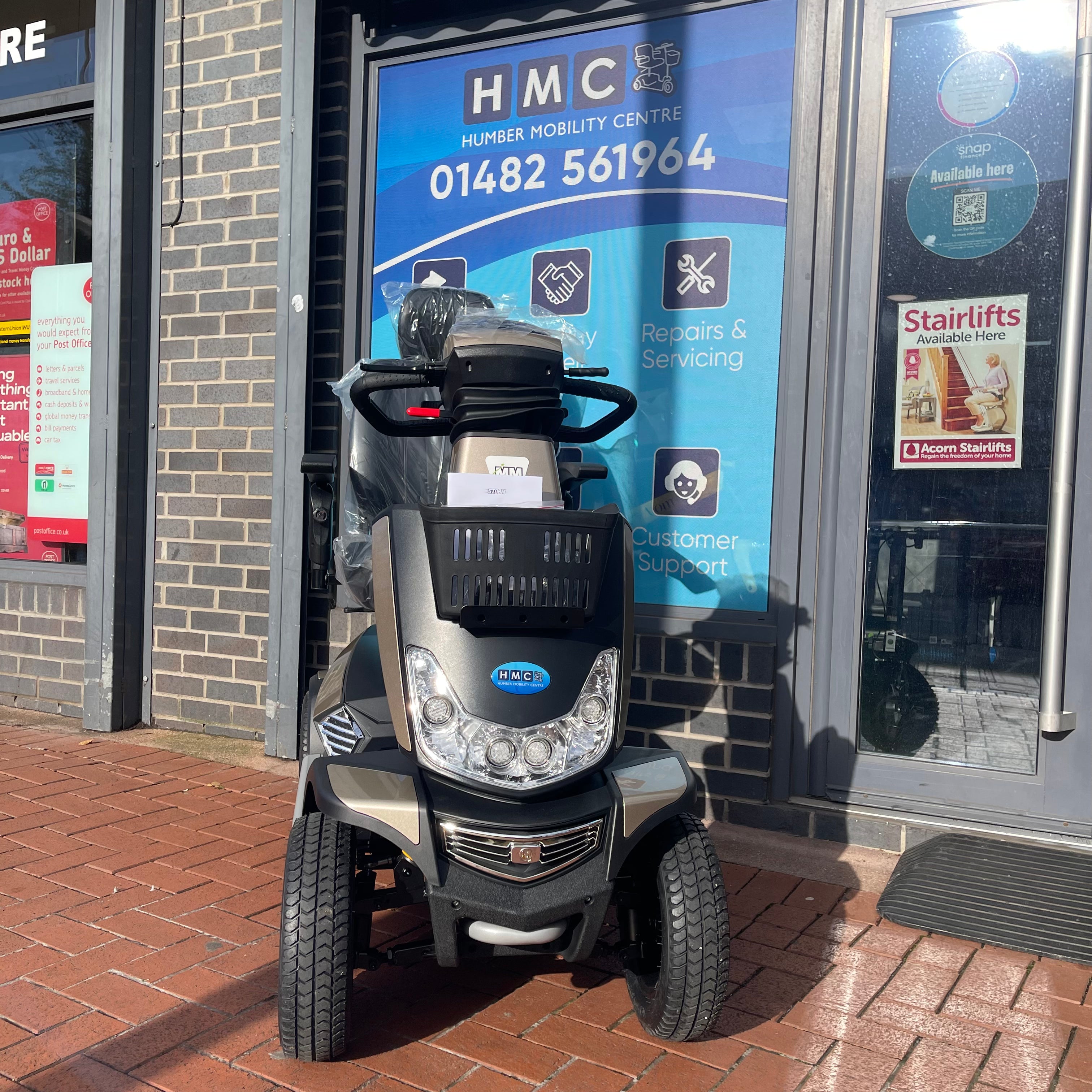New Monarch Storm 8 mph Mobility Scooter - Humber Mobility Centre