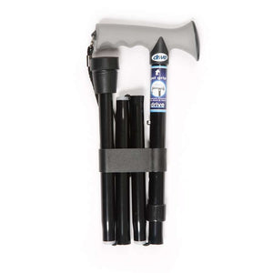 Soft Grip Folding (Black Crackle Pattern) - Humber Mobility Centre