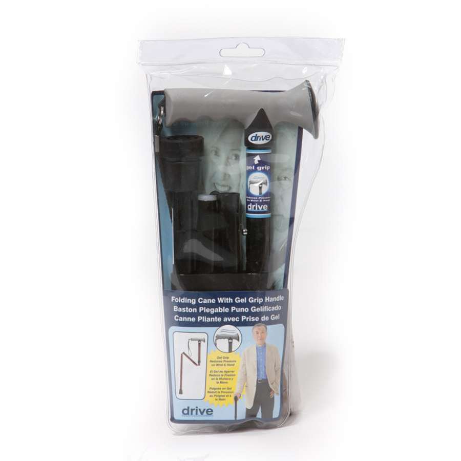 Soft Grip Folding (Black Crackle Pattern) - Humber Mobility Centre
