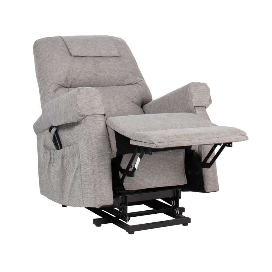 Ohio Single Motor Riser Recliner in French Grey - Humber Mobility Centre