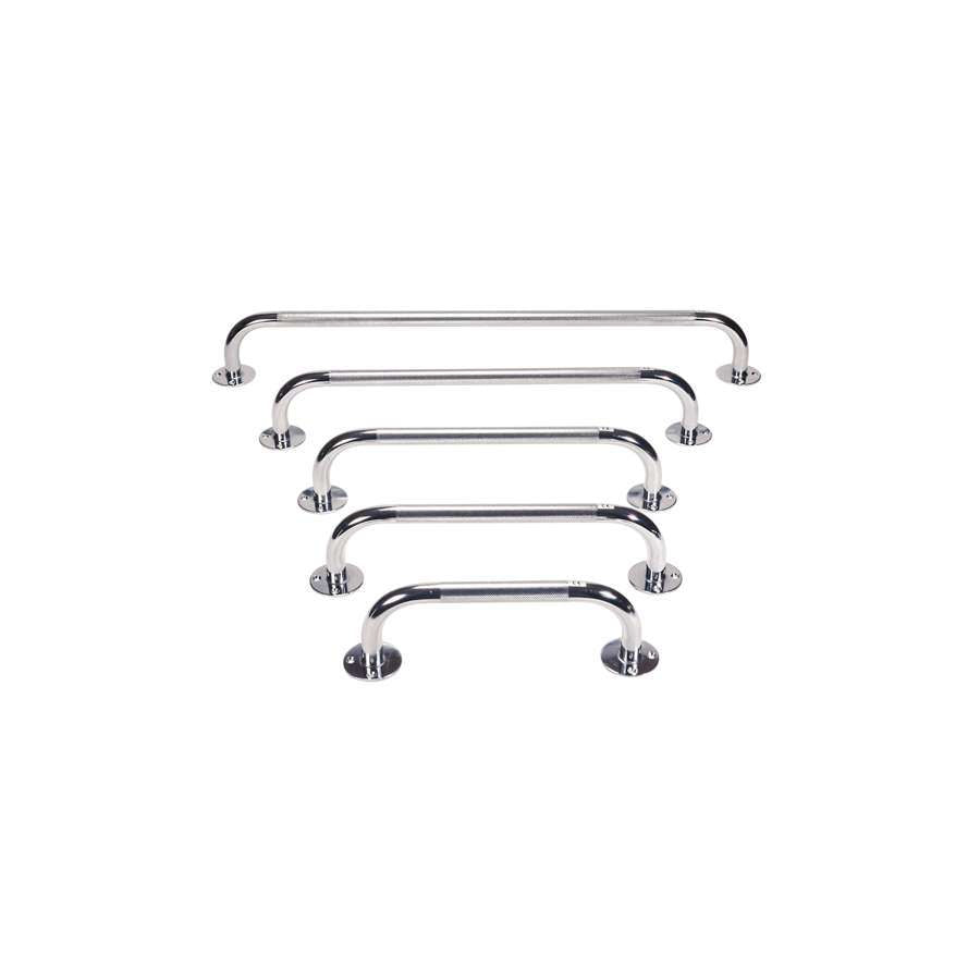 Chrome Grab Rail (12") - Humber Mobility Centre