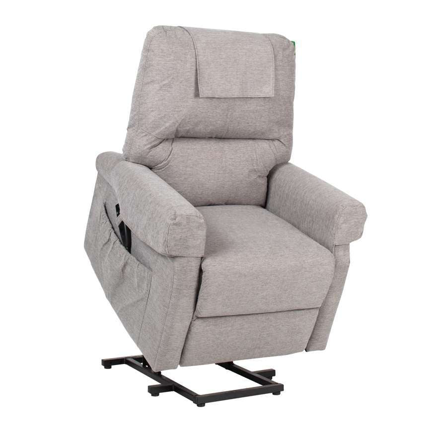 Ohio Single Motor Riser Recliner in French Grey - Humber Mobility Centre