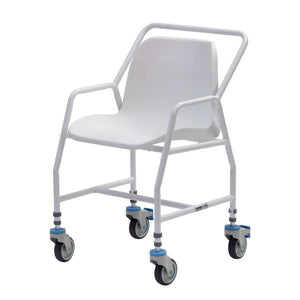 Tilton Mobile Adj. Height Shower Chair with 2 Brakes - Humber Mobility Centre