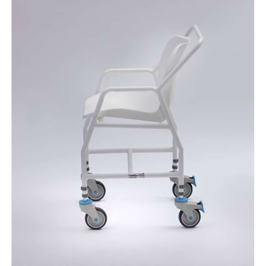 Tilton Mobile Adj. Height Shower Chair with 2 Brakes - Humber Mobility Centre