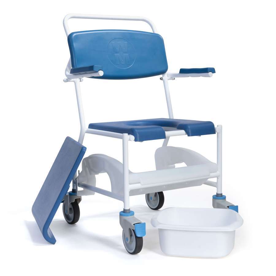 Uppingham Mobile Commode & Shower Chair - Humber Mobility Centre