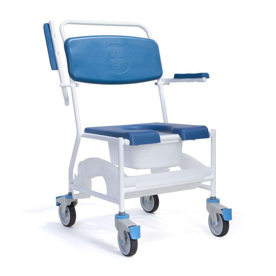 Uppingham Mobile Commode & Shower Chair - Humber Mobility Centre