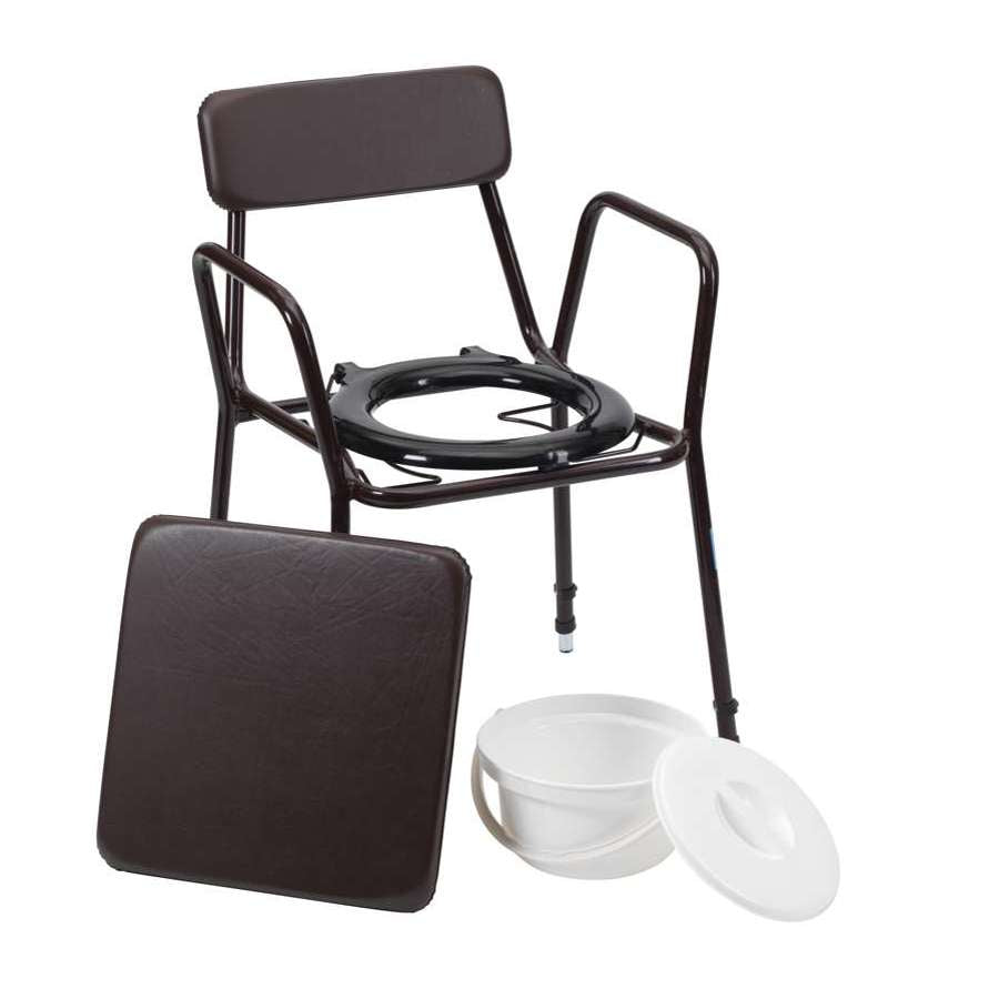 Stacking Commode - Adj. Height - Humber Mobility Centre