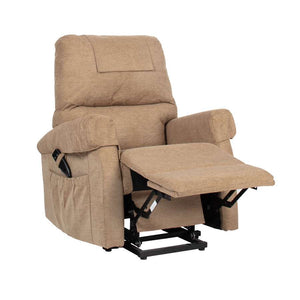 Ohio Single Motor Riser Recliner in Caramel - Humber Mobility Centre