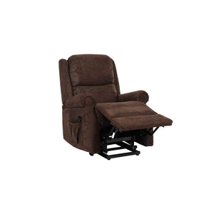 Nashville Single Motor Rise Recliner (Chocolate) - Humber Mobility Centre