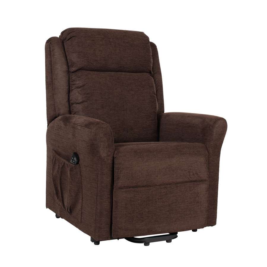 Maryville Dual Motor Riser Recliner in Chocolate Brown - Humber Mobility Centre