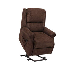 Nashville Single Motor Rise Recliner (Chocolate) - Humber Mobility Centre