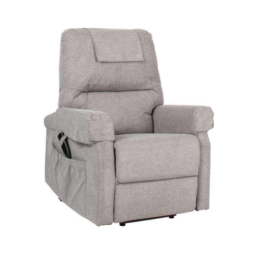 Ohio Single Motor Riser Recliner in French Grey - Humber Mobility Centre