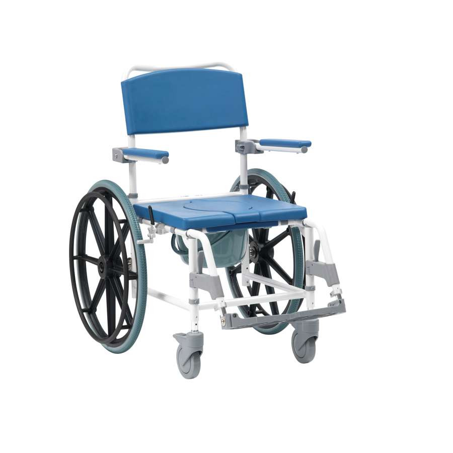 Aston Shower Commode (24" Wheels) - Humber Mobility Centre