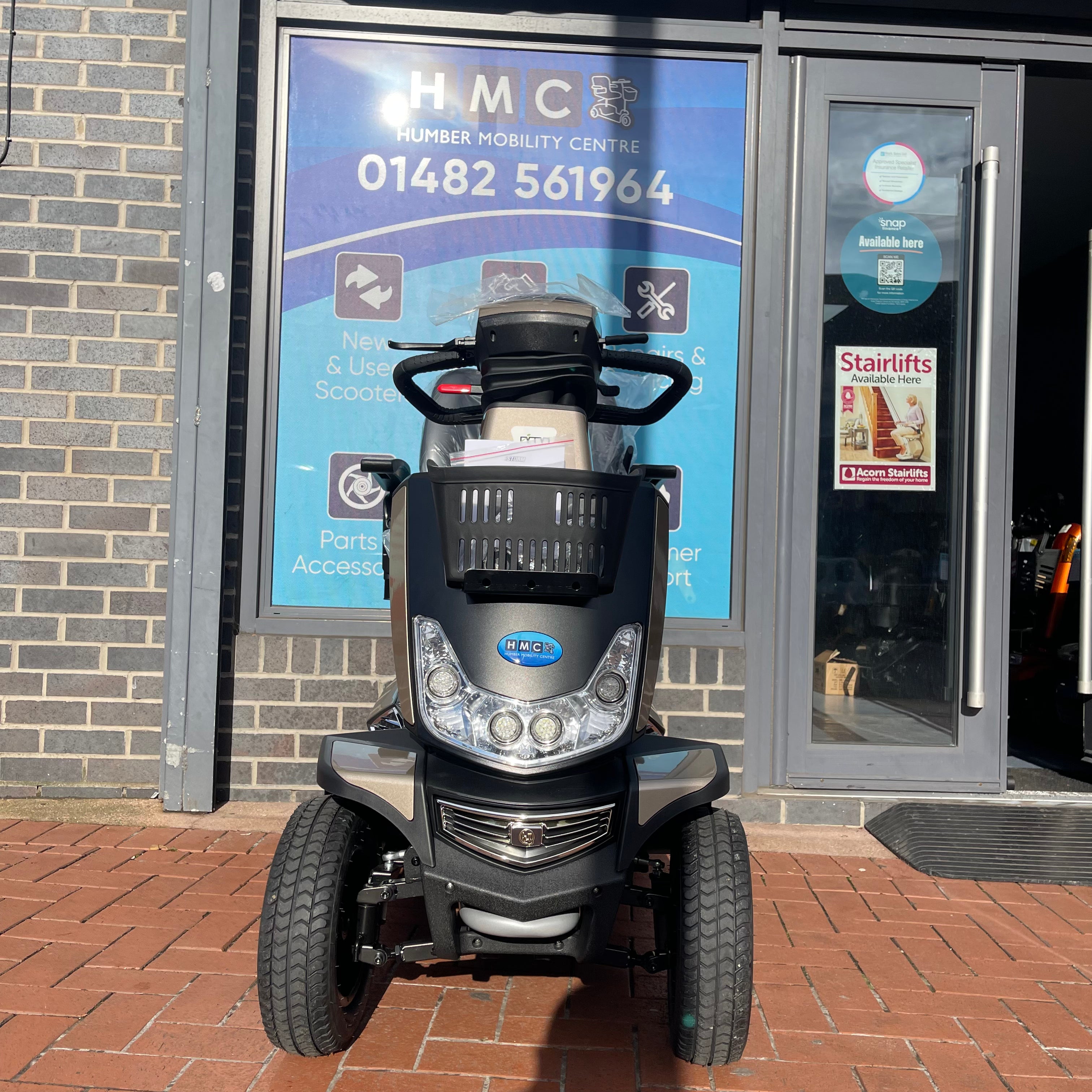 New Monarch Storm 8 mph Mobility Scooter - Humber Mobility Centre