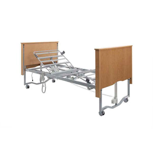 Bradshaw Low Bed in Light Oak without Side Rails - Humber Mobility Centre