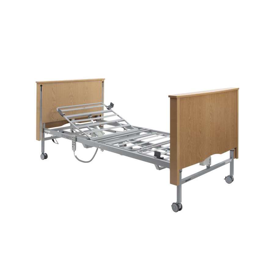 Bradshaw Bed in Light Oak without Side Rails - Humber Mobility Centre
