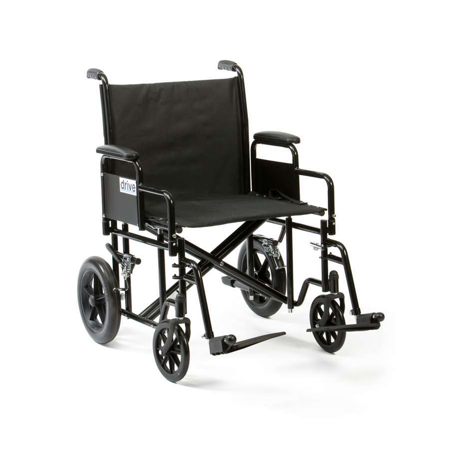 Bariatric Steel Transport Chair - Humber Mobility Centre
