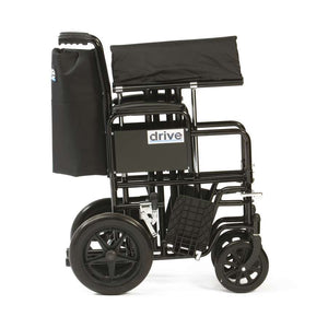 Bariatric Steel Transport Chair - Humber Mobility Centre