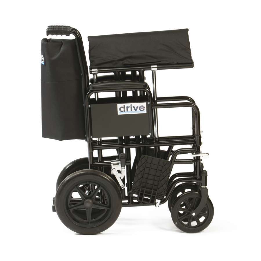 Bariatric Steel Transport Chair - Humber Mobility Centre
