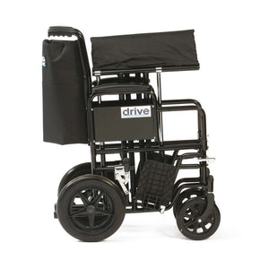 Bariatric Steel Transport Chair - Humber Mobility Centre