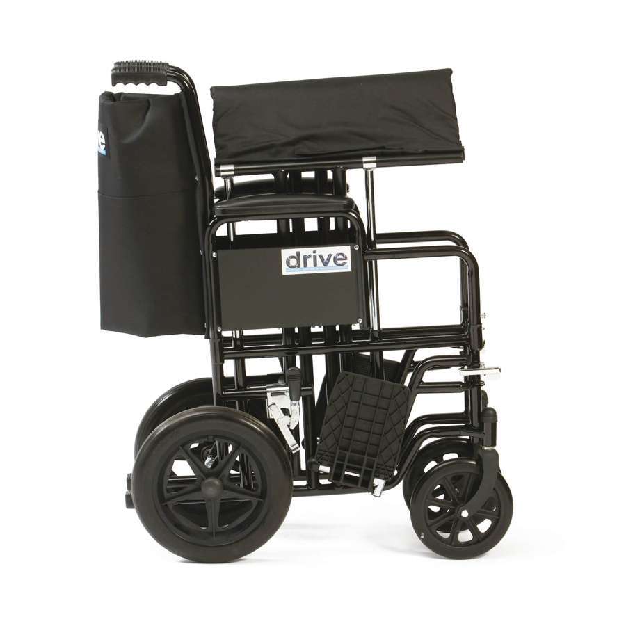 Bariatric Steel Transport Chair - Humber Mobility Centre