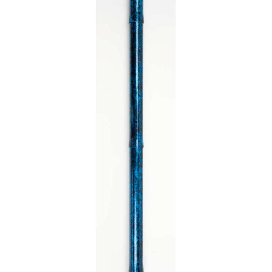 Folding Cane with Strap (Blue Crackle) - Humber Mobility Centre
