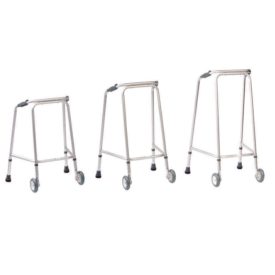 Wheeled Domestic Walking Frame (Medium) - Humber Mobility Centre