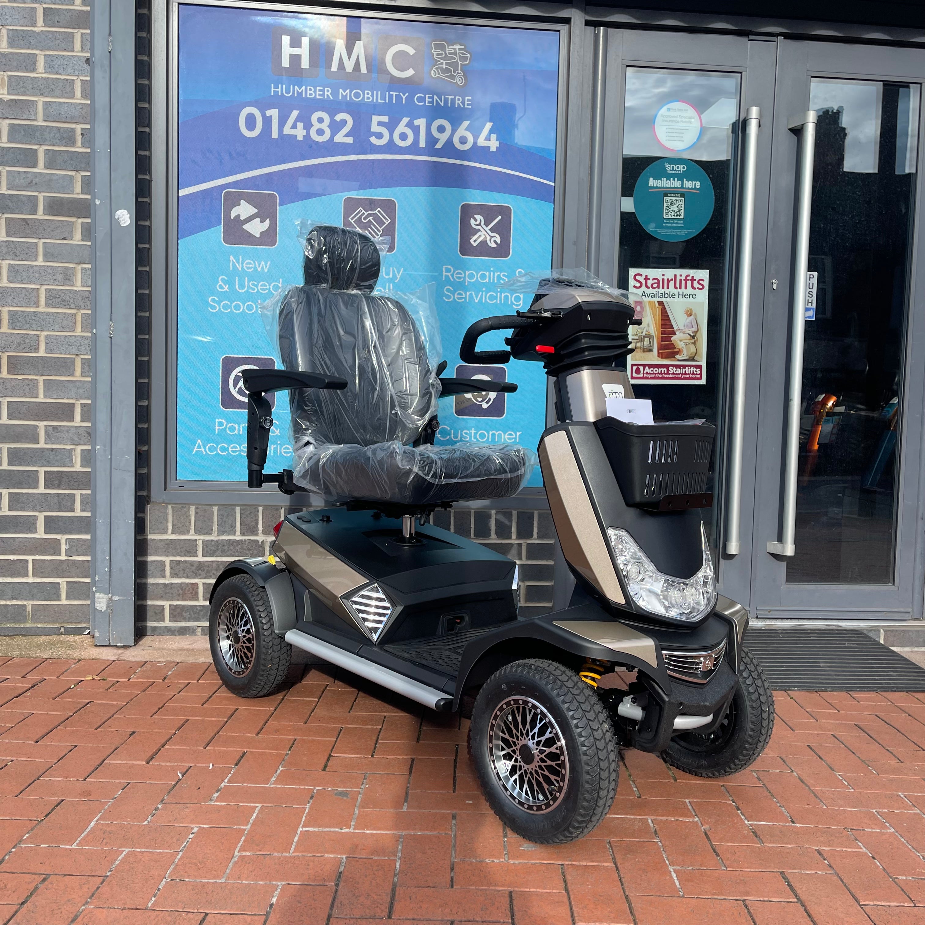 New Monarch Storm 8 mph Mobility Scooter - Humber Mobility Centre