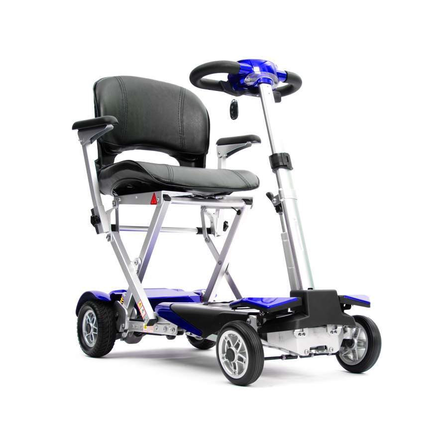 Drive AutoFold Elite Mobility Scooter (Blue) - Humber Mobility Centre