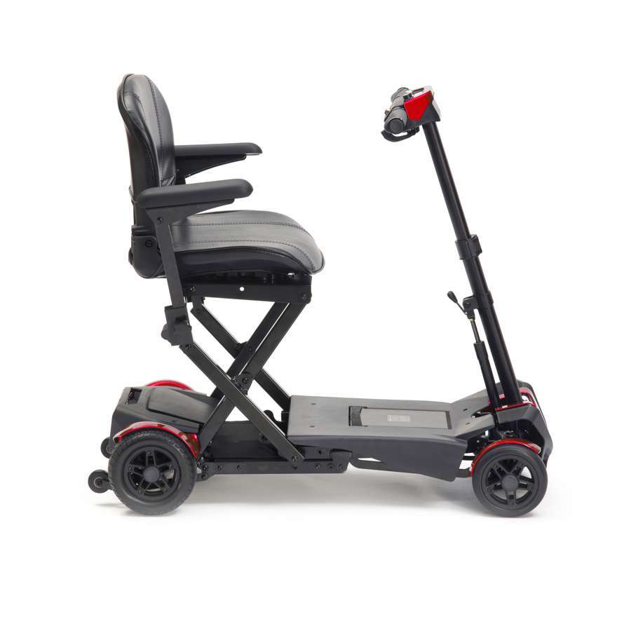 Drive AutoFold Mobility Scooter (Red) - Humber Mobility Centre