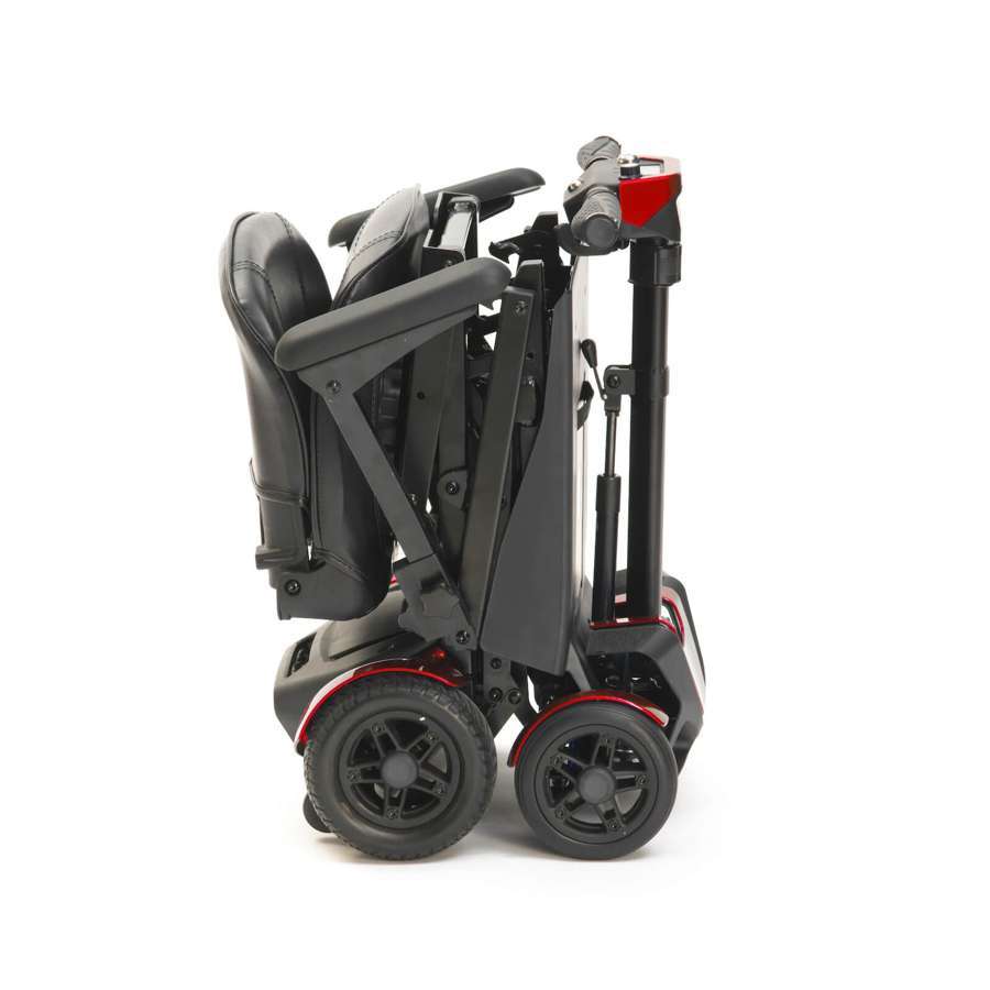Drive AutoFold Mobility Scooter (Red) - Humber Mobility Centre