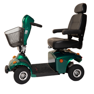 FreeRider Mayfair 4 Deluxe Electric Pavement Mobility Scooter Green 4mph - Humber Mobility Centre