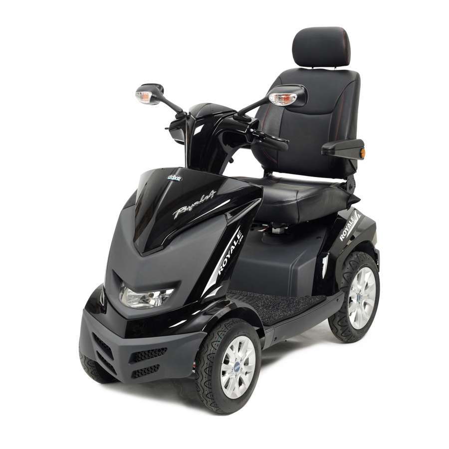 Drive Royale 4 Wheel Mobility Scooter (Black) - Humber Mobility Centre