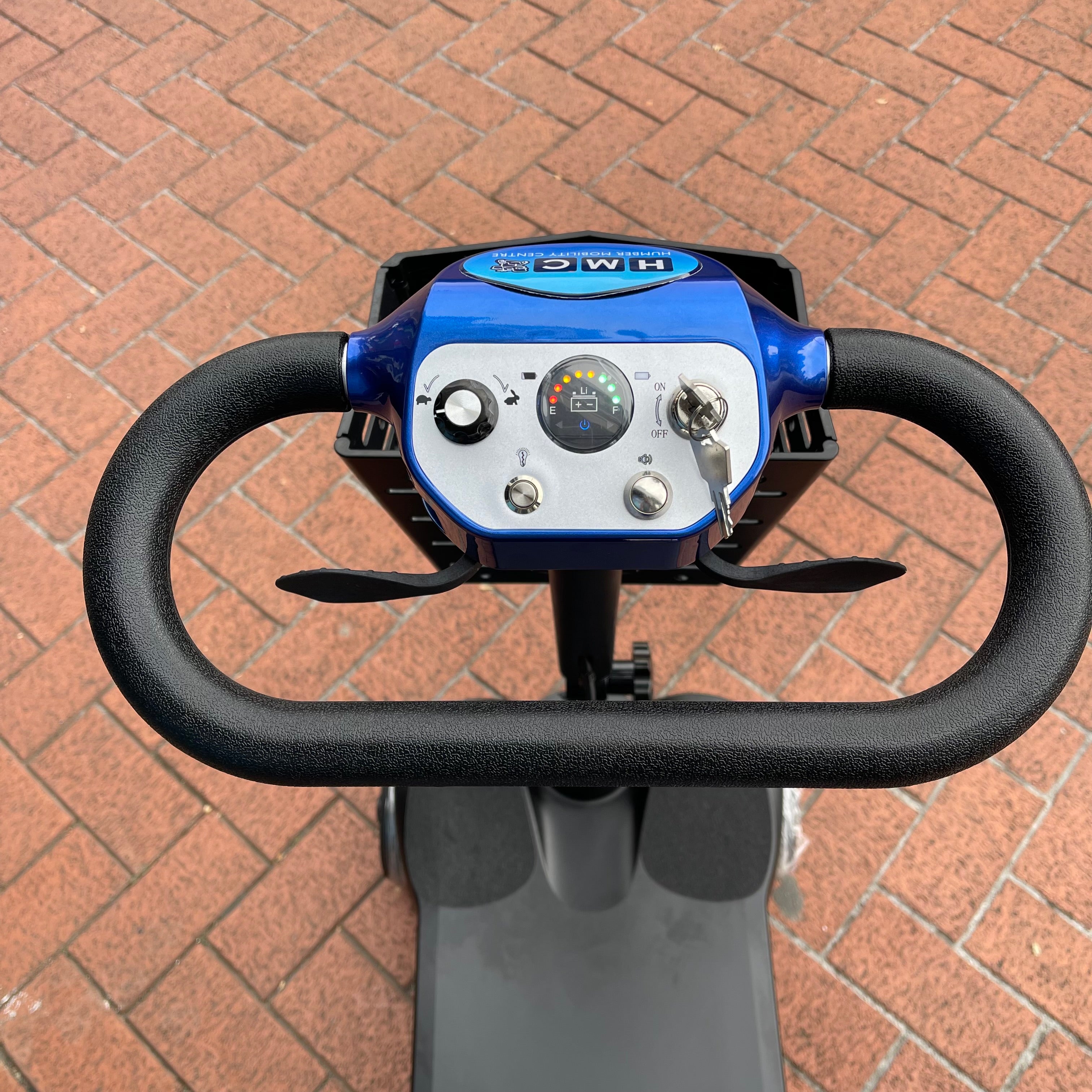 HMC Mojo Whizz Air Folding Mobility Scooter 4mph - Humber Mobility Centre