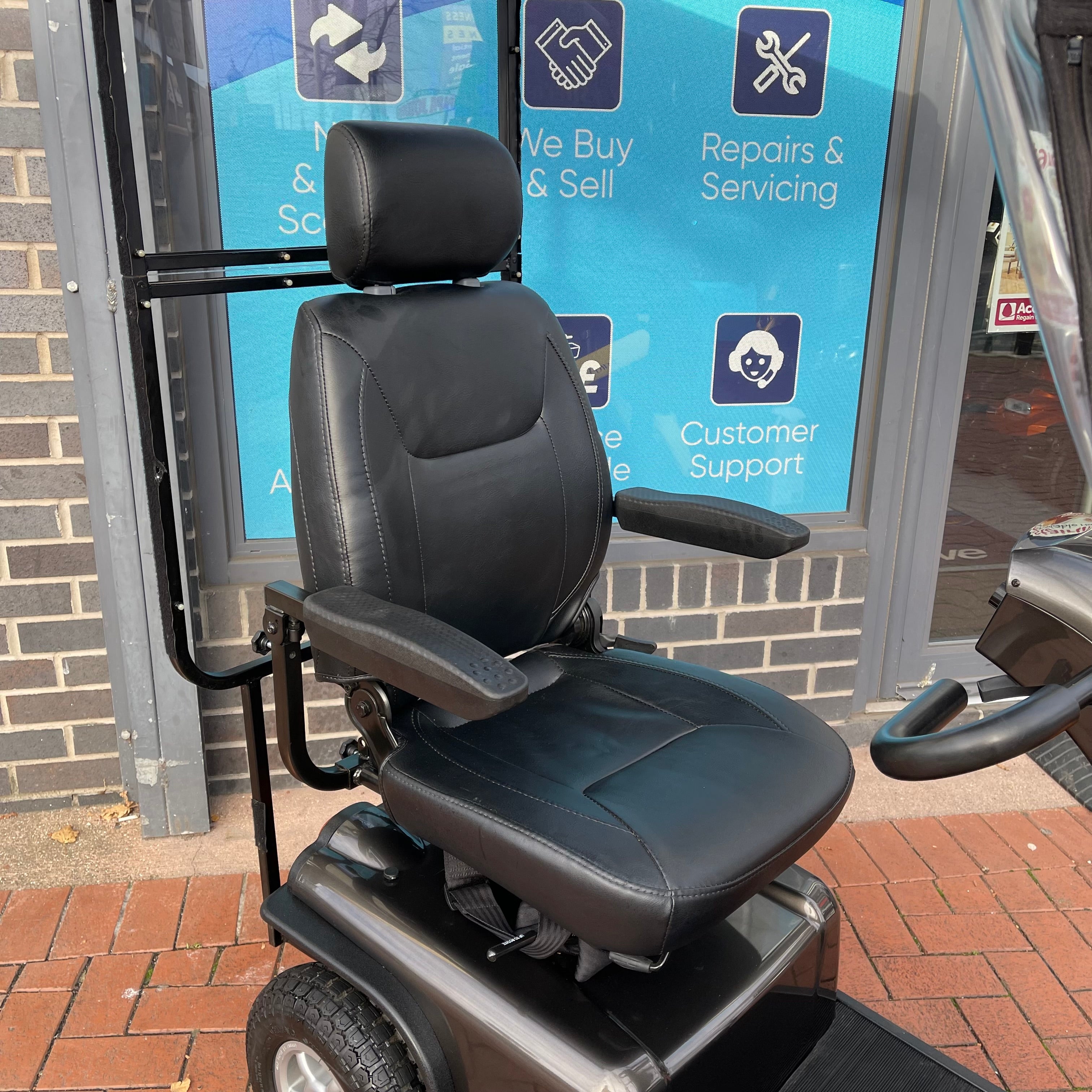One Rehab Omega 8 Mobility Scooter With Canopy Ex Demo - Humber Mobility Centre