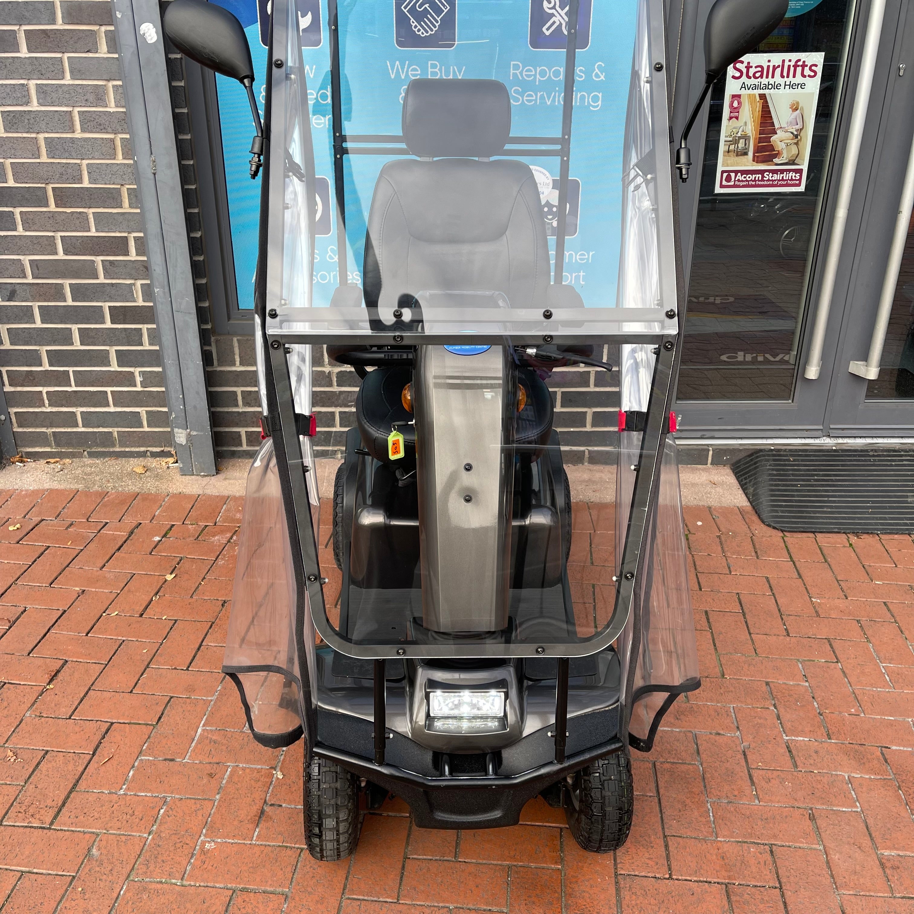 One Rehab Omega 8 Mobility Scooter With Canopy Ex Demo - Humber Mobility Centre