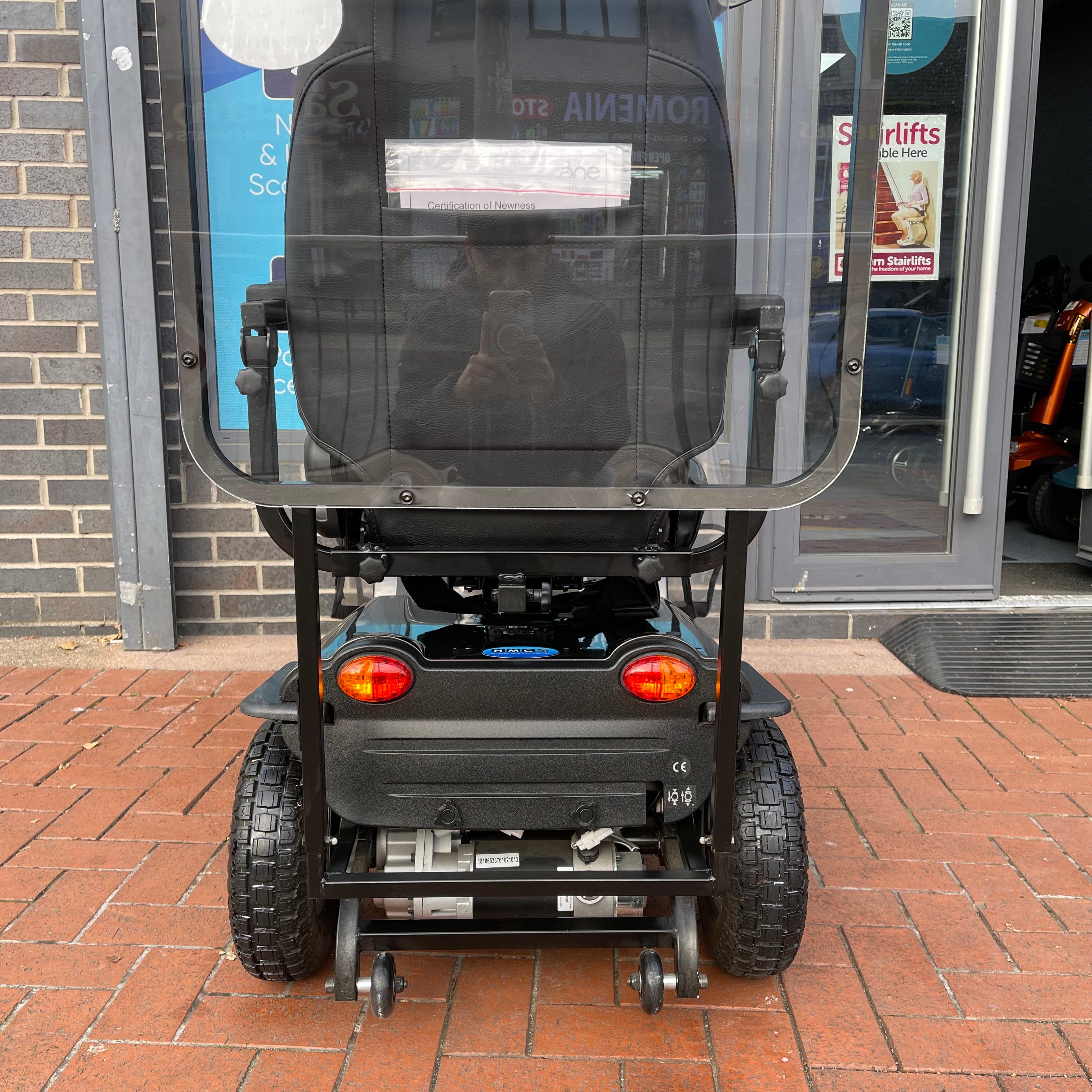 One Rehab Omega 8 Mobility Scooter With Canopy Ex Demo - Humber Mobility Centre