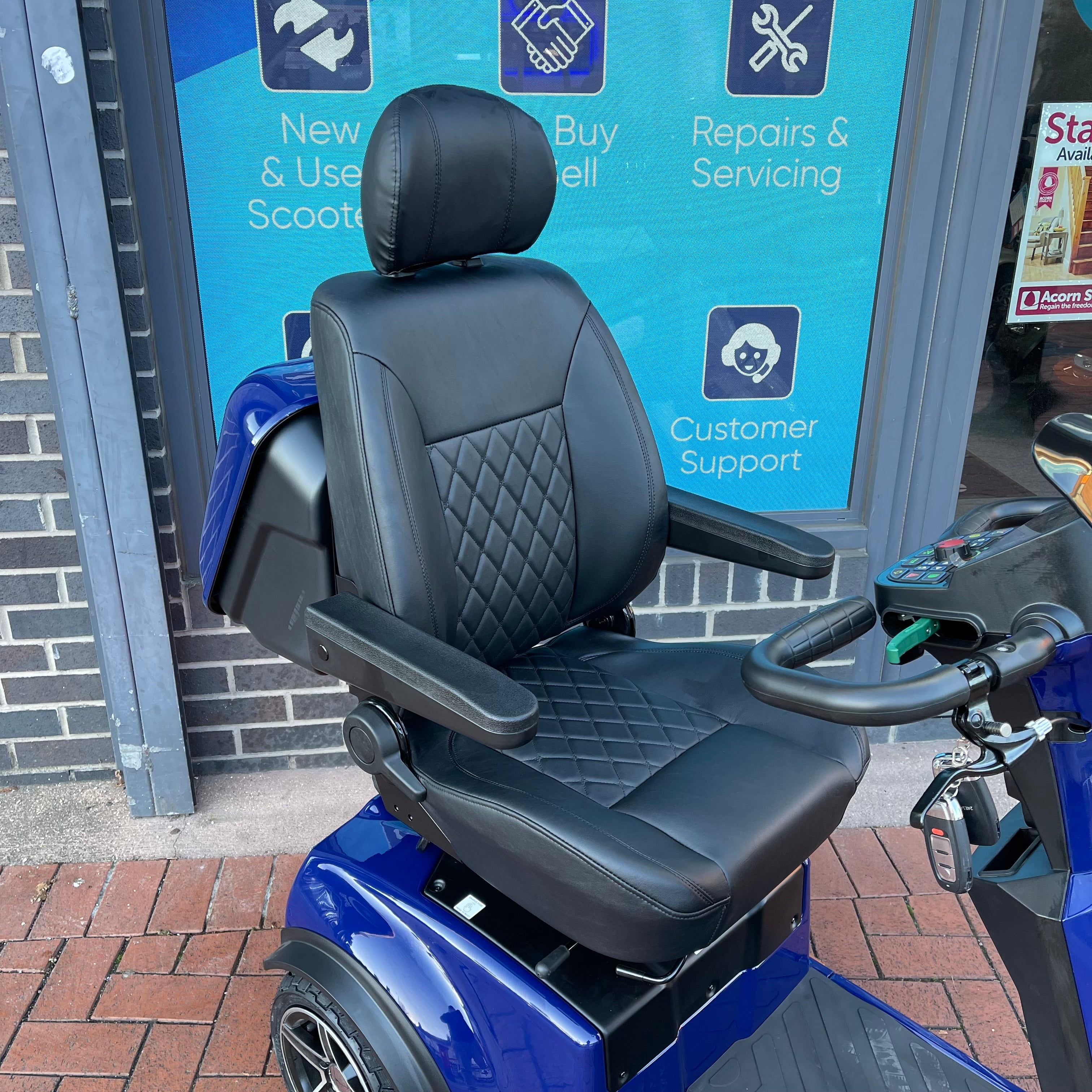 Scooterpac Ignite Sport Mobility Scooter 8mph - Humber Mobility Centre