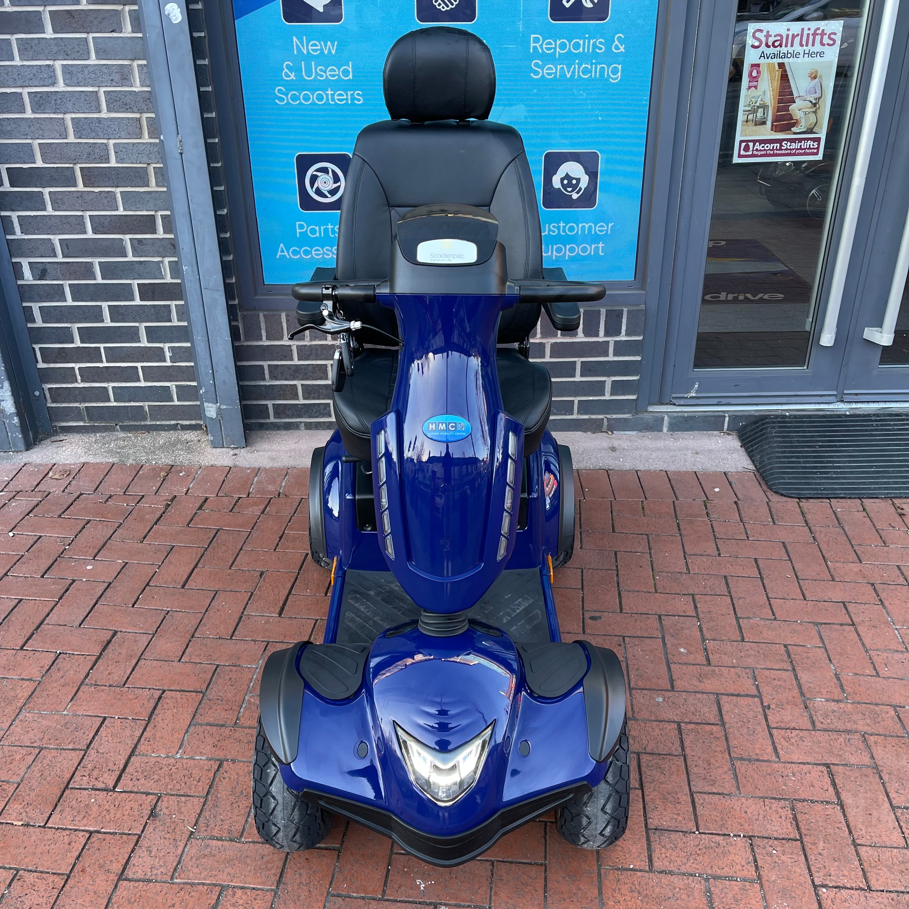 Scooterpac Ignite Sport Mobility Scooter 8mph - Humber Mobility Centre
