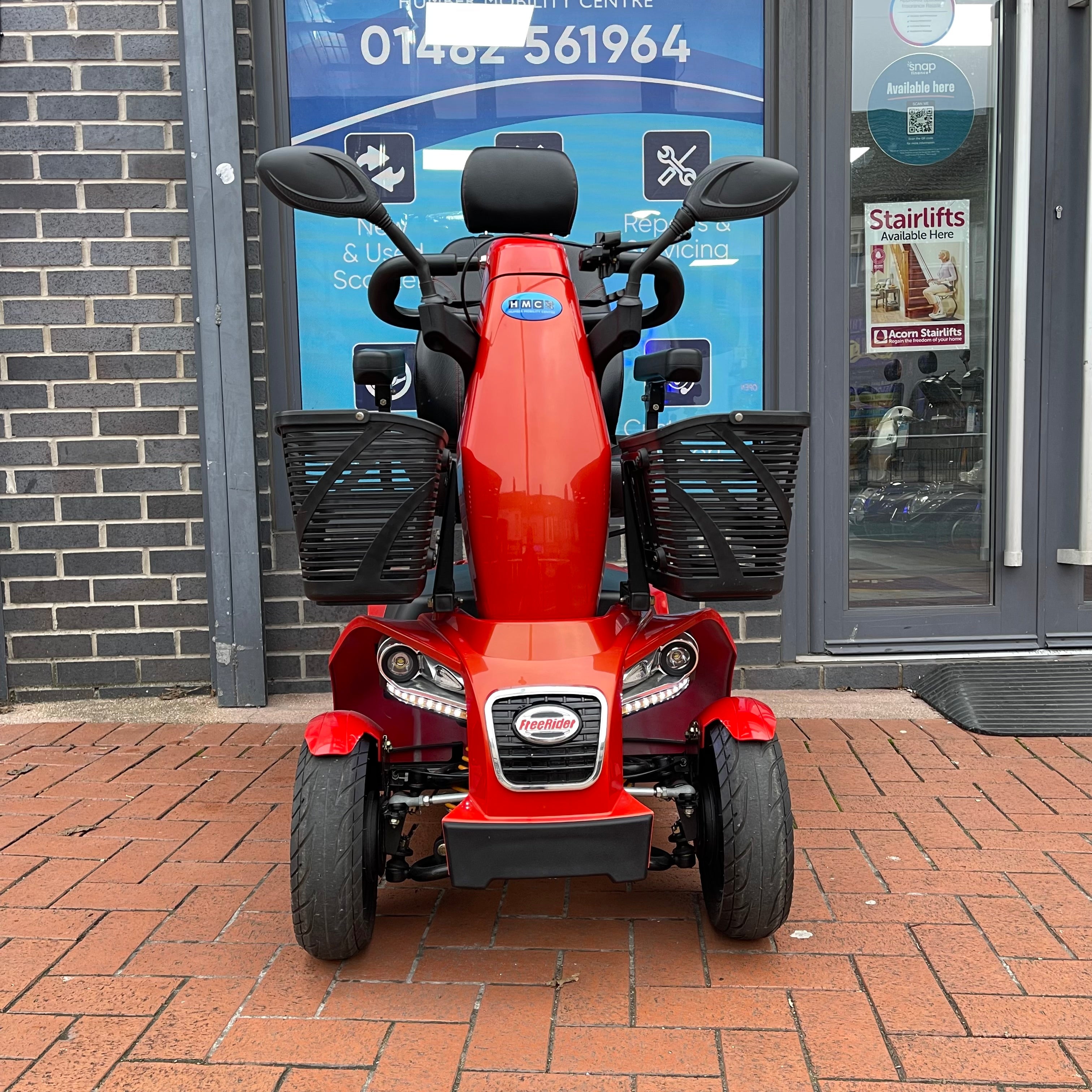 FREERIDER FR1 8MPH HEAVY DUTY MOBILITY SCOOTER - Humber Mobility Centre