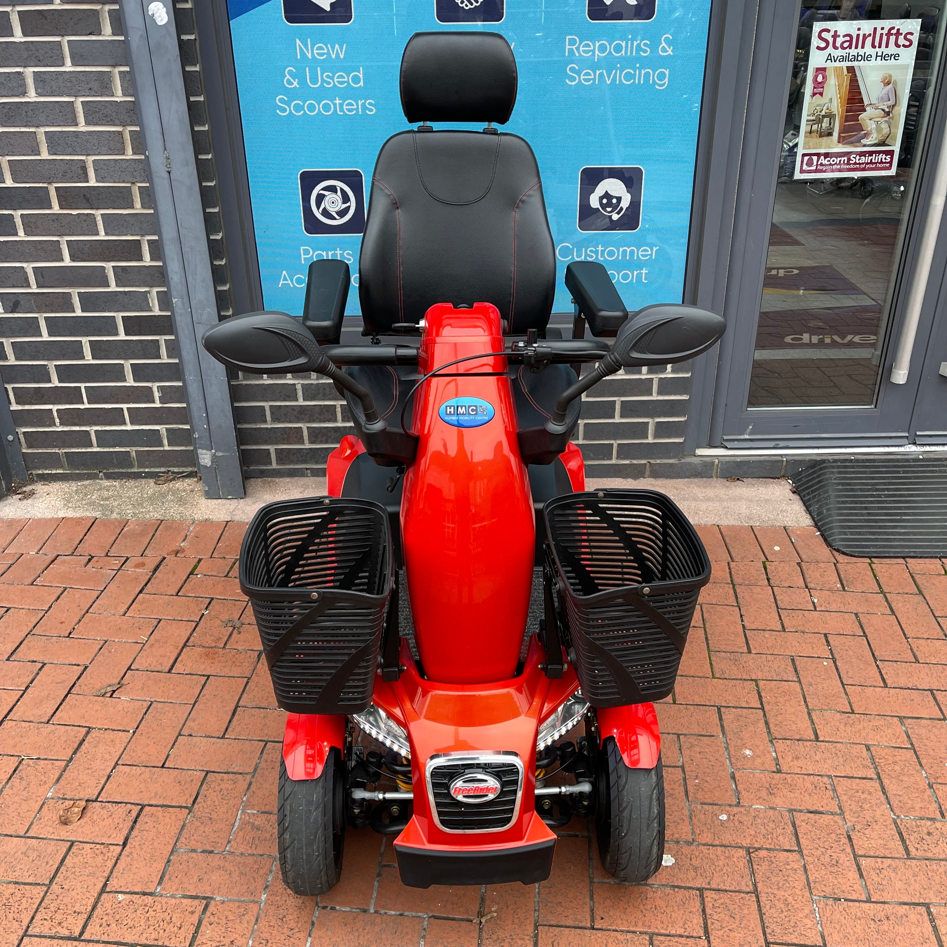 FREERIDER FR1 8MPH HEAVY DUTY MOBILITY SCOOTER - Humber Mobility Centre