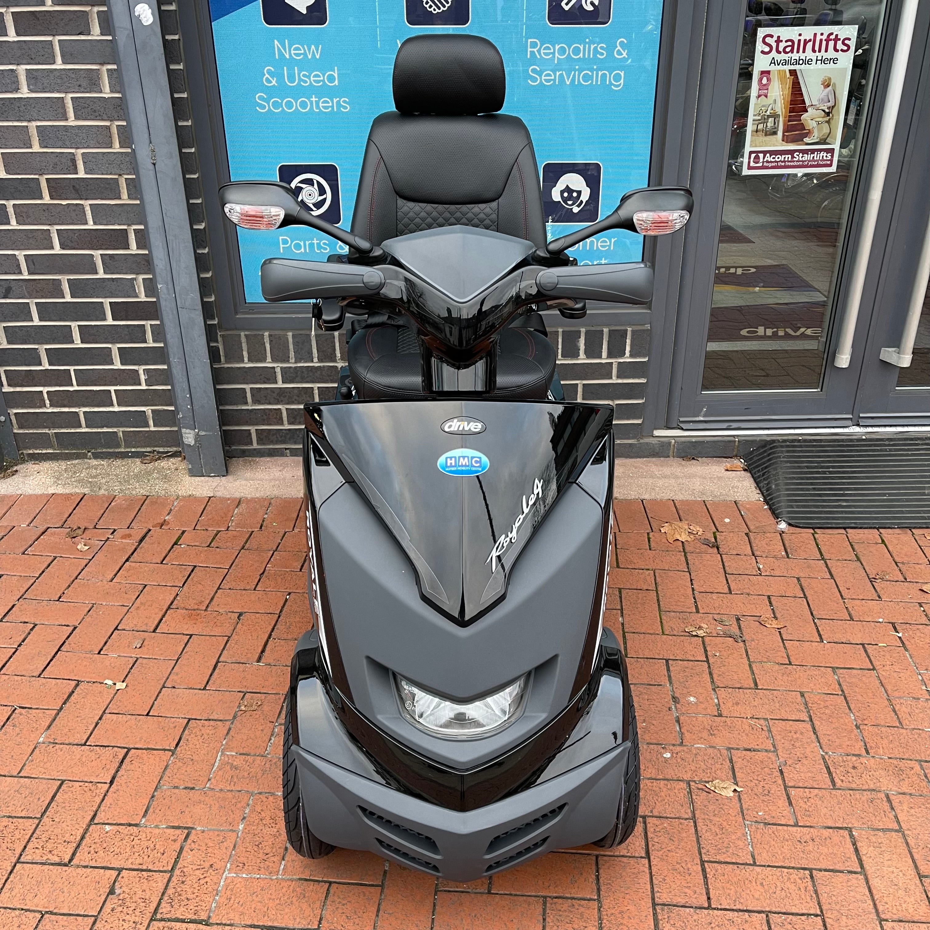 Drive Royale 4 Wheel Mobility Scooter (Black) - Humber Mobility Centre