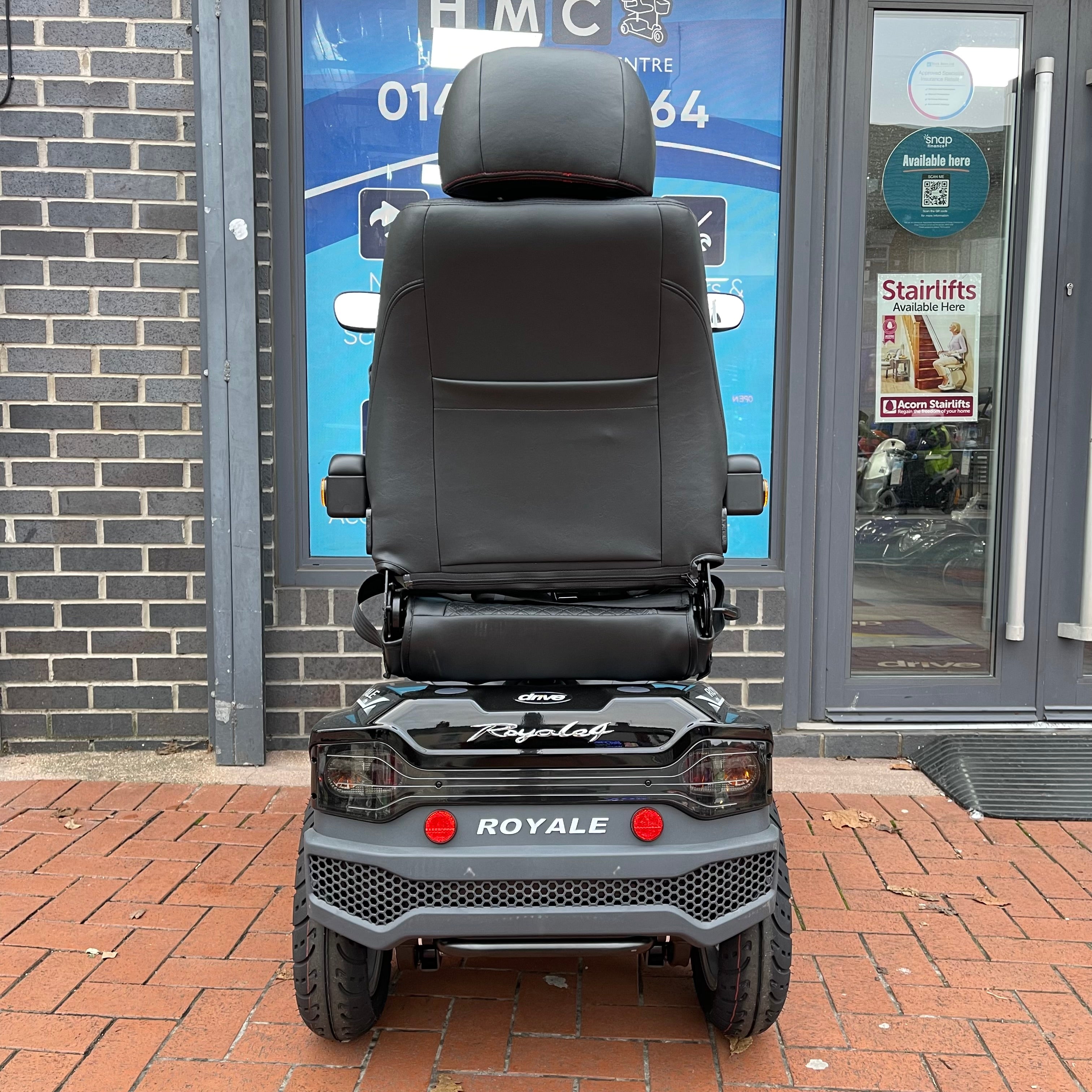 Drive Royale 4 Wheel Mobility Scooter (Black) - Humber Mobility Centre