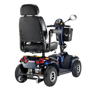 FreeRider Kensington S All Terrain Blue Electric Mobility Scooter 8mph - Humber Mobility Centre