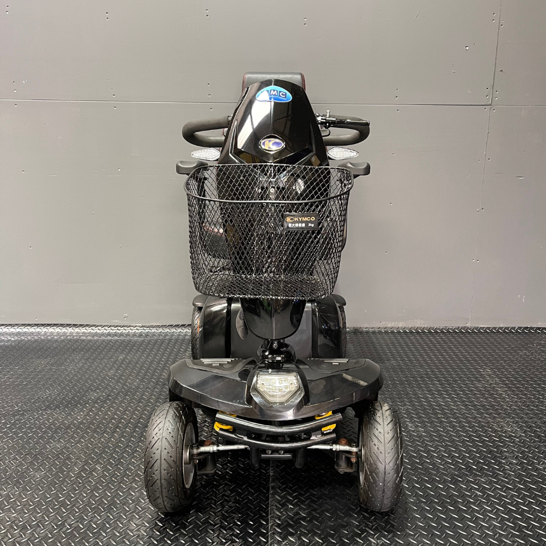 Kymco Komfy 8 Mid Size Black Electric Mobility Scooter 8mph - Humber Mobility Centre