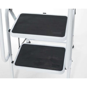 2 Step Safety Ladder with Handrail - Humber Mobility Centre