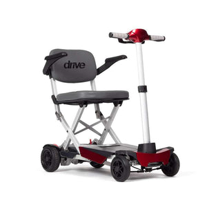 Drive Manual Fold+ Mobility Scooter (Red) - Humber Mobility Centre