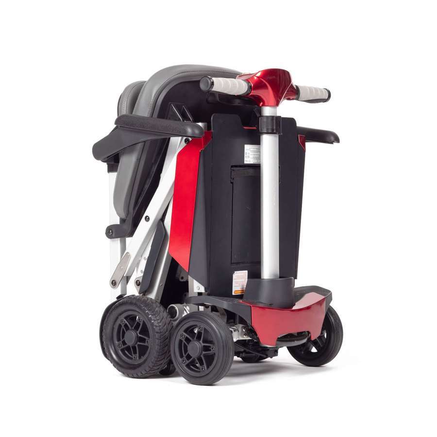 Drive Manual Fold+ Mobility Scooter (Red) - Humber Mobility Centre