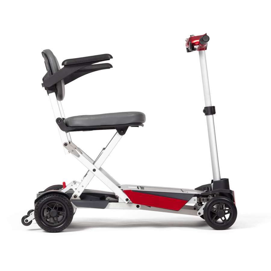 Drive Manual Fold+ Mobility Scooter (Red) - Humber Mobility Centre
