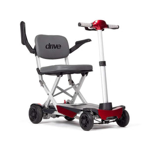 Drive Manual Fold+ Mobility Scooter (Red) - Humber Mobility Centre